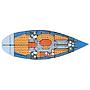Book yachts online - sailboat - Elan 431 - Kurba mala - rent