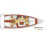 Book yachts online - sailboat - Oceanis 45 - Christina - rent