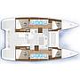 Book yachts online - catamaran - Lagoon 40 - Hayra - rent