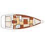 Book yachts online - sailboat - Oceanis 37 - EC- O37-09-G - rent