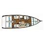 Book yachts online - sailboat - Sun Odyssey 490 - JOUIR - rent