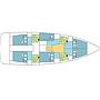 Book yachts online - sailboat - Sun Loft 47 - Ainaros - rent