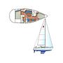 Book yachts online - sailboat - Catalina 350 - Leap Of Faith - rent