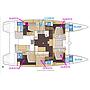 Book yachts online - catamaran - Lagoon 52F - SUMMERTIME - with flyboard and jet ski - rent