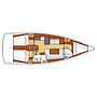 Book yachts online - sailboat - Oceanis 41 - Hope  - rent
