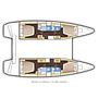Book yachts online - catamaran - Lagoon 42 - LUNA  - rent