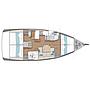 Book yachts online - sailboat - Sun Odyssey 440 - Ermis  - rent