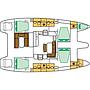 Book yachts online - catamaran - Lagoon 42 - Sail Adasu - rent