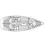 Book yachts online - sailboat - Bavaria 37 Cruiser - EC- 37B-07-G - rent