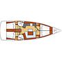 Book yachts online - sailboat - Oceanis 45 - ZOA - rent