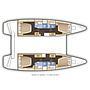 Book yachts online - catamaran - Lagoon 42 A/C & GEN. - NIRIIS - rent