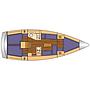 Book yachts online - sailboat - Bavaria Cruiser 37* - ONE - rent