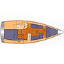 Book yachts online - sailboat - Bavaria Cruiser 34 - FIVE - rent