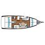 Book yachts online - sailboat - Sun Odyssey 440 - Sun Kiss - rent