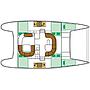 Book yachts online - catamaran - Nautitech 40 Open - Mystic Blue - rent