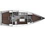 Book yachts online - sailboat - Bavaria Cruiser 41 - Zubatac - rent