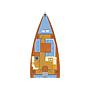 Book yachts online - sailboat - Sun Odyssey 389 JP - SUZIE Q - rent