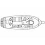Book yachts online - motorboat - Adria 28 Luxus - Ana - rent