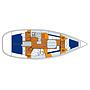Book yachts online - sailboat - Oceanis 373 - Mirfak - rent