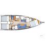 Book yachts online - sailboat - Sun Odyssey 410 - NIGHT FLOWER - rent