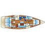 Book yachts online - sailboat - Bavaria 46 Cruiser - Joyful Wind - rent