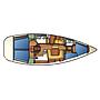 Book yachts online - sailboat - Sun Odyssey 43 - Shimmy - rent