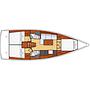 Book yachts online - sailboat - Oceanis 38.1 - NN2 - NEW 2023 - rent