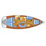 Book yachts online - sailboat - Bavaria 46 Cruiser - Tweety - rent