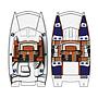 Book yachts online - powercatamaran - Leopard 39 PC - Alana - rent