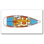 Book yachts online - sailboat - Sun Odyssey 40 - Cingene - rent