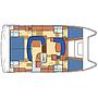 Book yachts online - powercatamaran - Lagoon Powercat 43 - Perseus 1 - rent