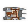 Book yachts online - catamaran - Luna 49 - Blue - rent