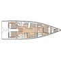 Book yachts online - sailboat - Oceanis 54 - SPRING SONG - rent