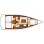 Book yachts online - sailboat - Oceanis 38 - KOS 38.1 - rent