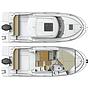 Book yachts online - motorboat - Antares 8 OB - Lovre  - rent
