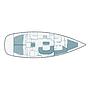 Book yachts online - sailboat - Oceanis Clipper 411 - Artemis - rent