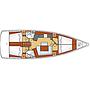 Book yachts online - sailboat - Oceanis 45 - Atlantica - rent