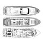 Book yachts online - motorboat - San Lorenzo SL 82 - Bird - rent
